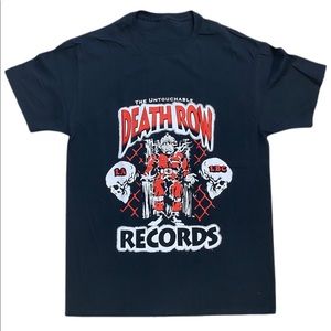 Death row records black hiphop T-shirt unisex rap tee
